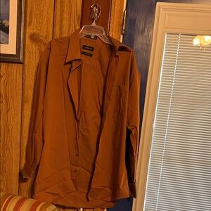Claiborne Copper Button-Up Shirt